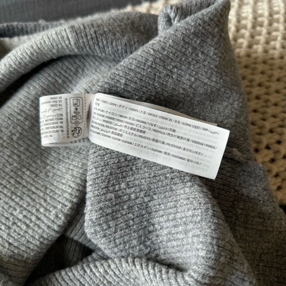 Abercrombie & Fitch Sweater in Light Grey, Mottled Grey - Picture 6 of 7